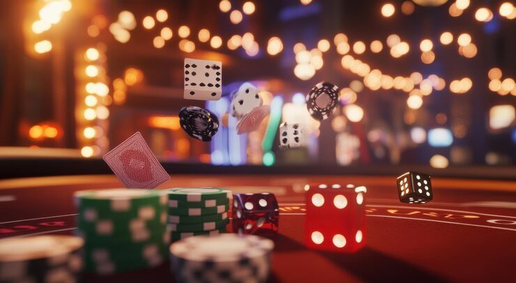 Blackjack live dealer table on handicap